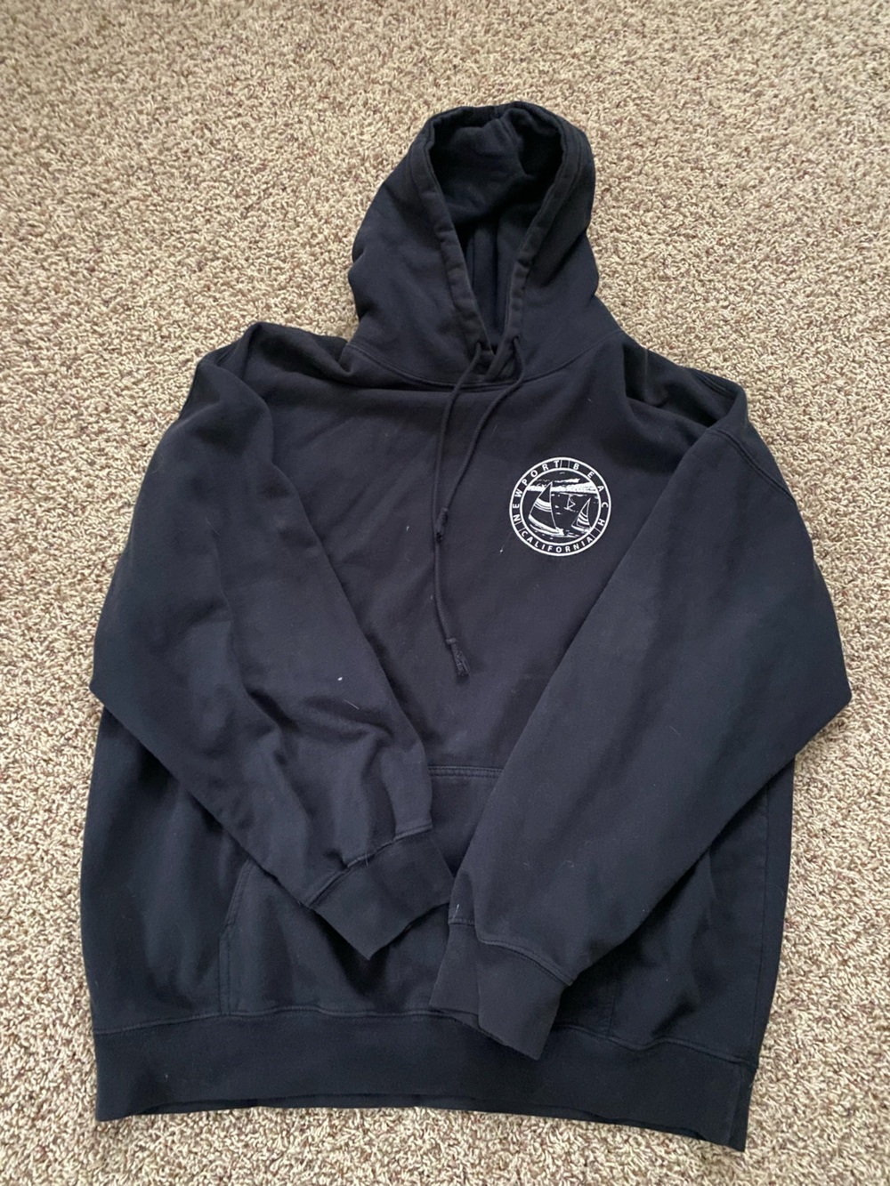 Brandy Melville Newport Beach navy hoodie